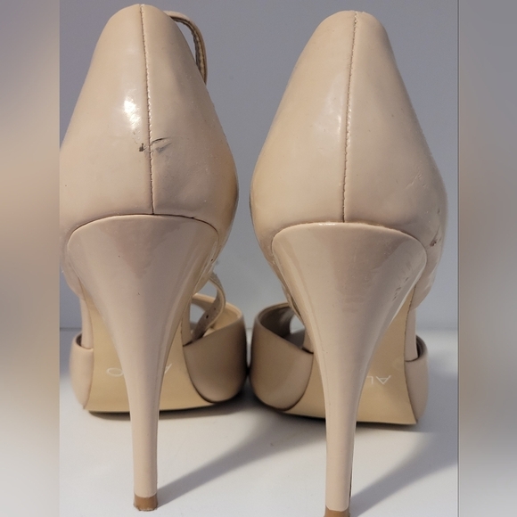 Aldo ankle strap tan  shoes size 39 - Picture 4 of 6